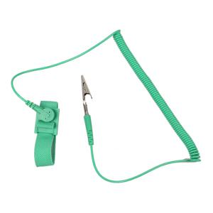 China Corded Anti static ESD Wrist Strap Spiral Cable Electrostatic Area wholesale