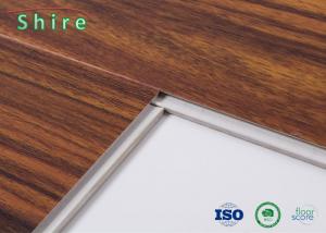 China Spc Rigid Core Flooring , Wood Effect Vinyl Flooring No Underlayment Required on sale