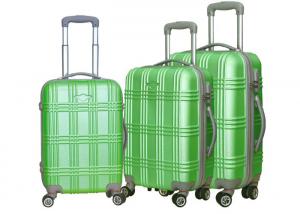 China Carry On Trolley Luggage Set 4 Wheels , ABS Business Travel Luggage Set wholesale