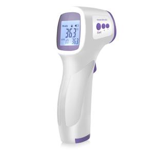 China Light Weight Non Contact Forehead Thermometer 2*1.5V Batteries Power Supply wholesale