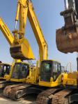 Stable Used Crawler Excavator Used Komatsu Excavator PC220-7 1 Year Warranty