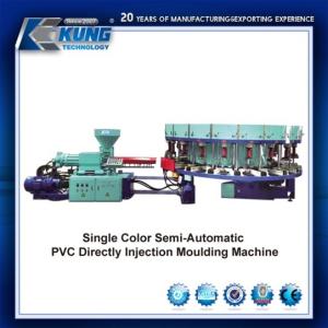China 12 16 18 Station Shoe Making Machinery , Practical PVC Sole Machine wholesale