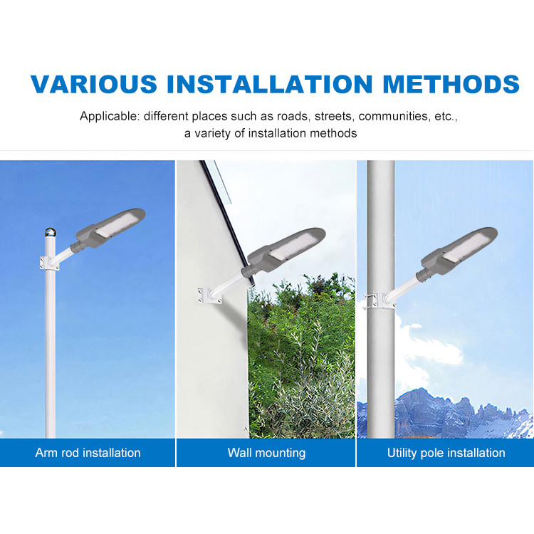 SMD 3030 IP66 3000K To 6500K High Lumens Led Street Light For Parking Lot, Highway