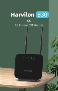 China Indoor Cat 4 4G CPE Router With Sim Card 1 Wan 1 LAN External Antenna wholesale