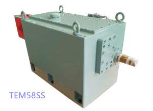China Toshiba TEM58SS Extruder Gearbox Repair 250kw Rated Power Torque 12.9Nm / Cm3 wholesale