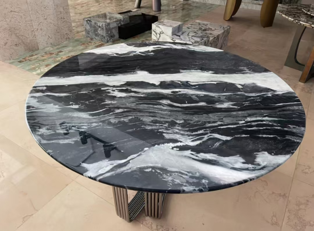 Modern Cosmic Black Granite Polished for Interior Kitchen Counter Tops and Wall Panel