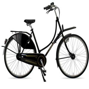China 28 Inch Wheel Dutch Bikes in Amsterdam Classic Oma Fiets Hard Frame 22KG Gross Weight wholesale