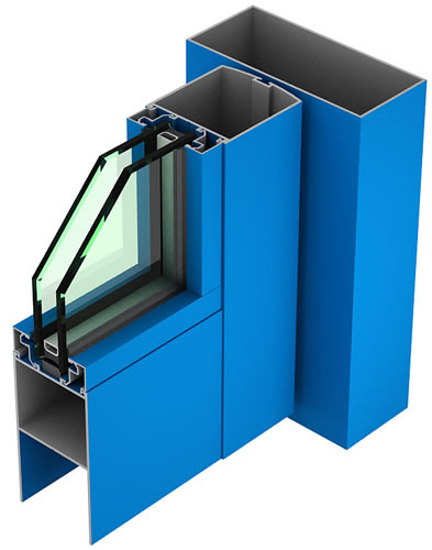 Customized Colors Aluminum Alloy Door Aluminium Sliding Door Profiles