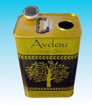 5000ml Cooking Oil Bucket 4 Color Plastic Handle​ Empty Oil Tin Can