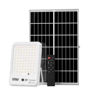 China LED White Solar Street Light With Cctv Camera  8-24h Working Time wholesale