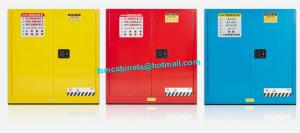 China Australian Standard Fireproof Cabinet , Industrial Safety Cabinets For Flammable Liquids wholesale