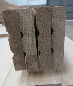 China Prime Oak Solid Parquet Block, Unfinished, without Tongue and Groove wholesale