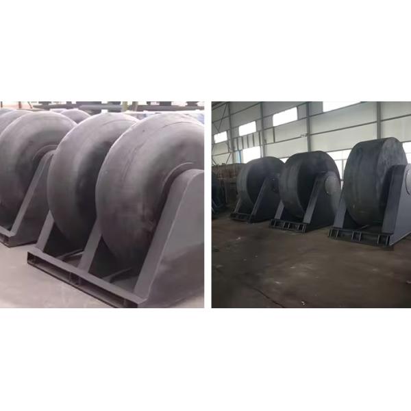 Black Roller Fender Low Maintenance Requirements High Load Capacity