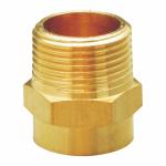 Forged Copper Refrigeration Pipe Fittings Male Connector Brass PCOC