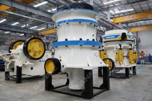 China Low Energy Secondary Cone Crusher Machine , Stone Cone Crusher SMG Series wholesale