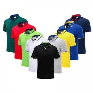 China Anti Wrinkle Polo Golf T Shirt Plain Polo T Shirts Compressed Uni Sex Daily Wearing wholesale