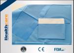 SMS Single Plain Disposable Surgical Drapes , Comfortable Medical Drapes
