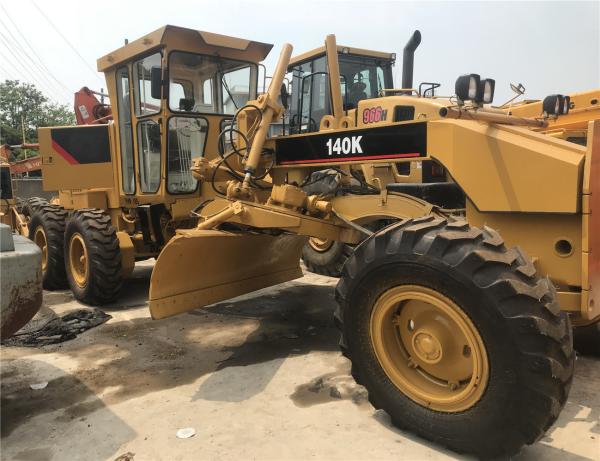 Used High Quality Road Construction Motor Grader Cat 140K, Caterpillar Effective