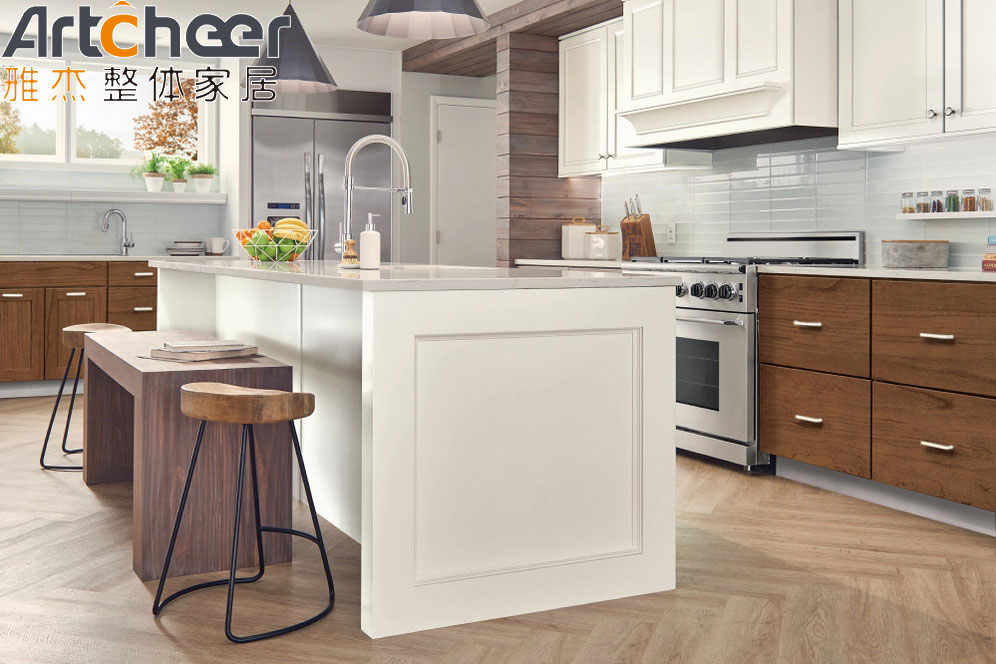 Mail Packing Durable Painted Kitchen Furniture with Simply Design and Lacquer