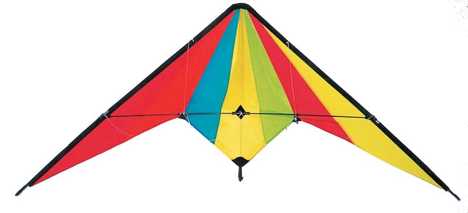 160*80cm Polyester Delta Stunt Kite For Spring