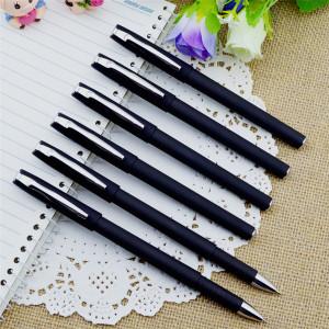 China Gel pen,Promotional gel-ink pen with cap,black rubber gel-ink pen, wholesale