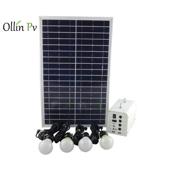 Green Energy Portable Solar Battery System Simple Structure Easy Operate
