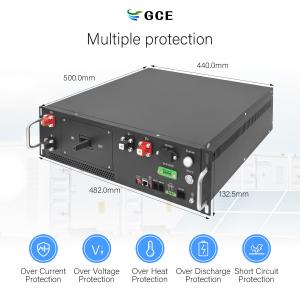 China Gce High Voltage 170S 544/629V 125A Battery Management System Suit For LFP/NMC Battery Support Controlled Balance wholesale