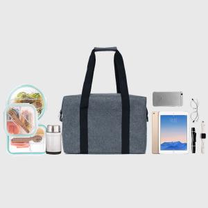 China PEVA lining 600D Polyester Insulated Lunch Cooler Bags wholesale