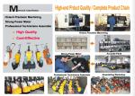 50HZ / 60HZ Fast Speed Granite Concrete Marble Floor Polisher Machine 12 Heads