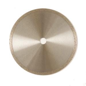 China Ceramic Continuous Rim Diamond Blade Cold Pressed 9inch '230×1.8/2.6×10×22.23mm wholesale