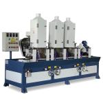 3 head abrasive belt hairline finishing machine Conveyor Belt Grinding Machine