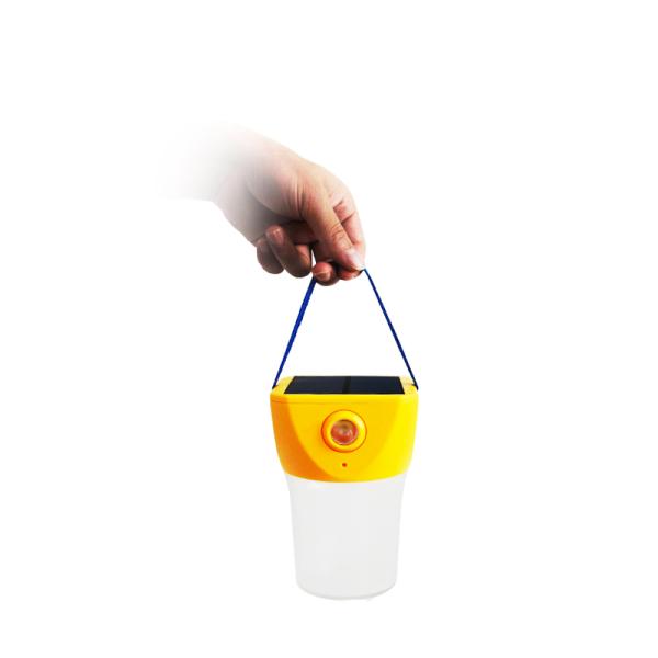 5V Solar Power LED Lantern , Mini 360D Charging Solar Powered Garden Light