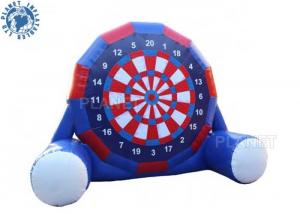 China Customized Commercial Inflatable Soccer Dart Board For Golf CE EN14960 wholesale