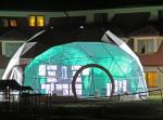 Outdoor Advertising Geodesic Clear Roof Camping Tent , 30m Diameters
