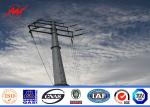 11m 3mm Thickness Electrical Steel Utility Pole For Transmission Line