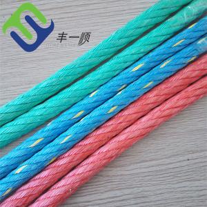 China Steel Wire Core Rope 16mm Playground PP Multifilament Combination Rope wholesale