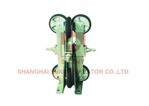 China Elevator replacement Parts Roller Guide Shoe , Rated Speed 3.50m/s on sale