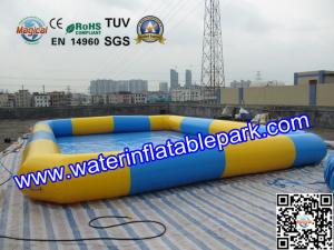 China 0.6mm  Children Inflatable Pool , inflatable pools with slides wholesale