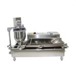 Stainless Steel Double Row Automatic Donut Making Equipment 6KW