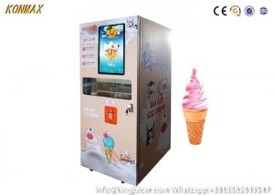 China 20L Coin Operated Ice Cream Vending Machine  Direct Cooling on sale