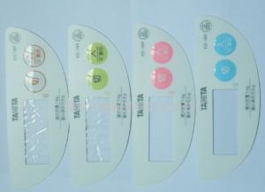 China Thin Film PET PC Flexible Membrane Switch Waterproof IP68 With SGS , Rohs wholesale