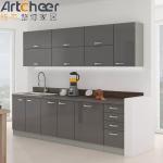 E0 Grade Material Contemporary Kitchen Cabinets in French Style with Customized