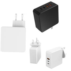 China High Speed 4 Ports 120W GaN USB Charger PD QC4.0 Foldable US Plug wholesale