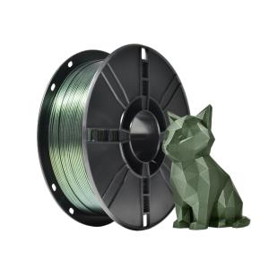 China Green Gold Toughness Enhanced PLA Color Changing 3D Filament wholesale