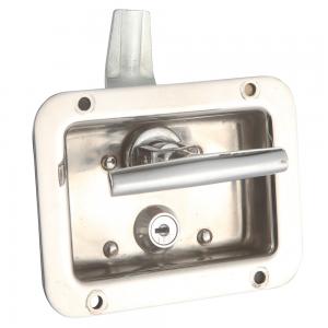 China Versatility Door Handle Tool Box Locks Truck Folding Latch Mirror Polished on sale