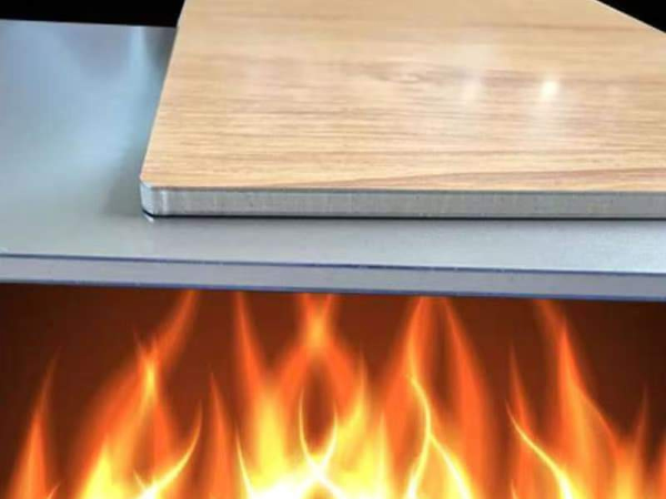 A2 3-5MM Fire Resistance Antiscratch Aluminium Composite Panel Fireproof Acp Sheet For Wall Cladding Lightweight 1220mm