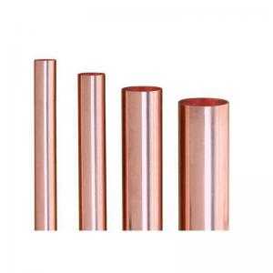 China C1200 Round Copper Pipe Tube C1220 Copper Finned Tube on sale