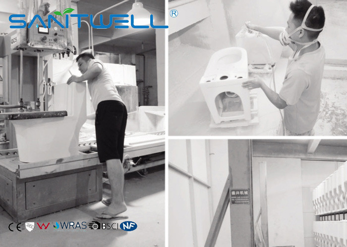 Public sanitary ware washdown Ceramic Toilet one piece WC OEM