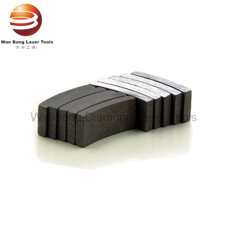Smooth Cutting Roof Top Flat Top Diamond Core Bit Segments for Reforced Concrete
