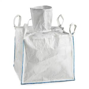 China Jumbo FIBC Bulk Bag Food Grade Flat Bottom 1500kg 1000kg Custom wholesale